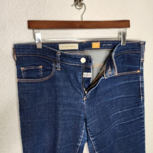 Pilcro and The Letterpress x Anthropologie Serif Queen Bee Skinny Jeans Size 32 - Picture 8 of 8